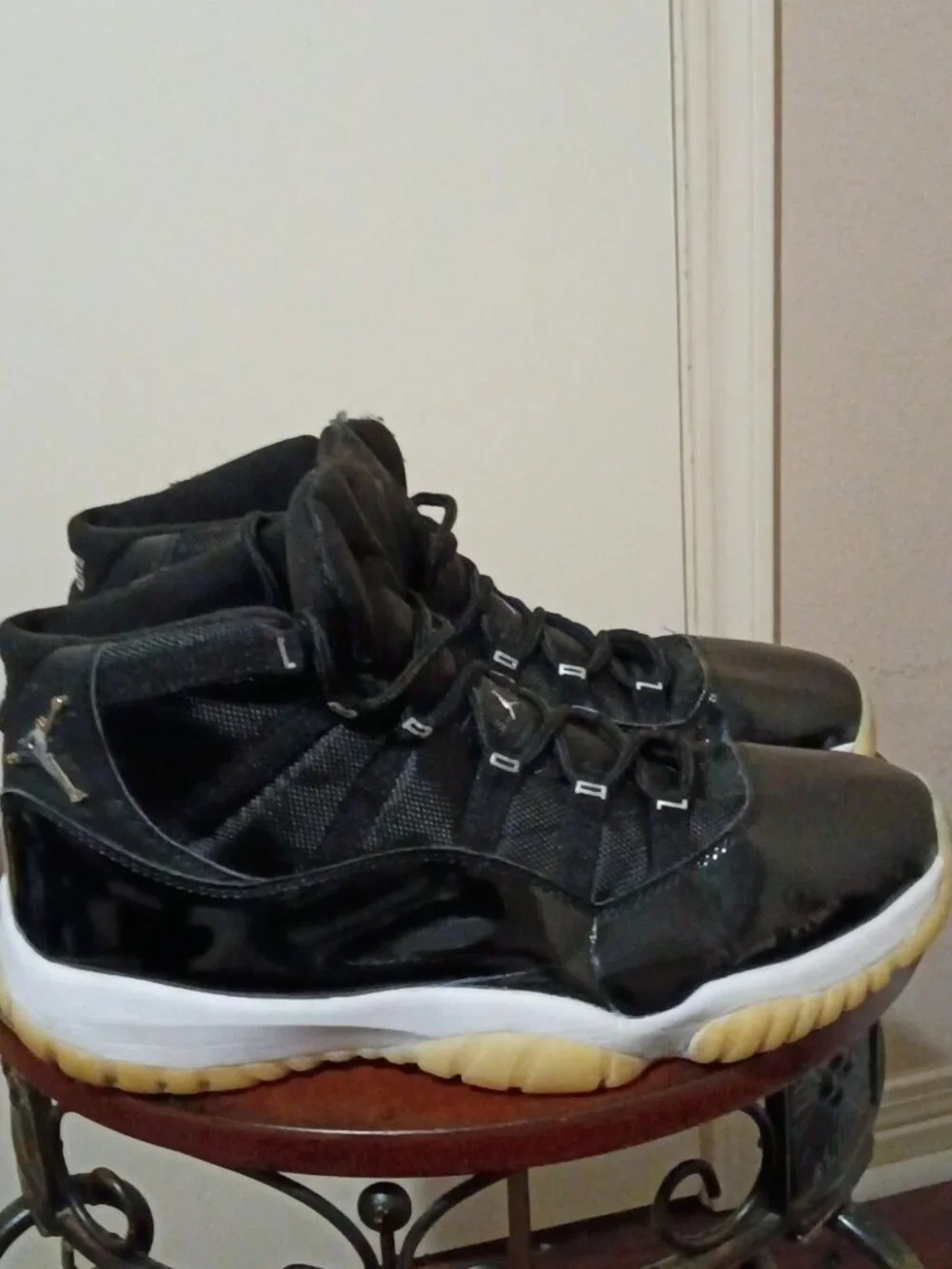 Air Jordan 11 Retro 'Jubilee' Men's Size 11 Sneakers CT8012-011 Black